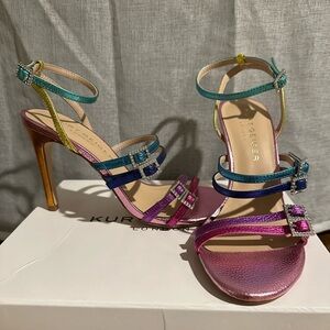 Kurt Geiger London Pierra Multi Color Heels Size 38